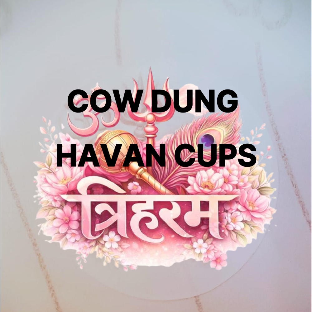 COW DUNG HAVAN CUPS